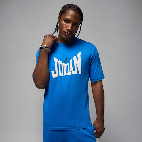 Jordan Blue Tops and T-Shirts. Nike JP
